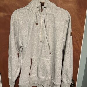Ariat Women’s Light Gray Zip-Up Hoodie